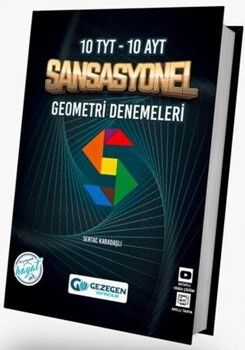 2025 Gezegen Yayıncılık TYT AYT Geometri Sansasyonel 10+10 Deneme