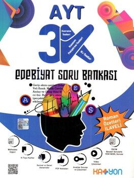 2025 Katyon Yayınları AYT Edebiyat 3K Soru Bankası