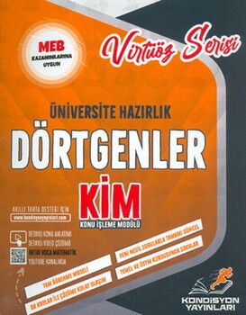 2025 Kondisyon Yayınları Dörtgenler Virtüöz Serisi Konu İşleme Modülü