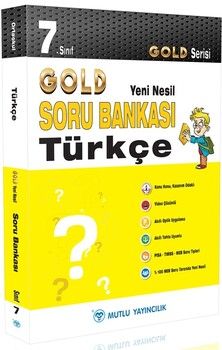 2025 Mutlu Yayıncılık 7. Sınıf Türkçe Gold Serisi Yeni Nesil Soru Bankası