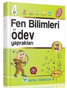 2025 Mutlu Yayıncılık 4. Sınıf Fen Bilimleri Ödev Yaprakları