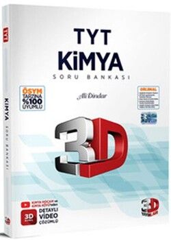 3D Yayınları 2023 TYT Kimya Soru Bankası