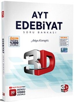3D Yayınları 2023 AYT Edebiyat Soru Bankası