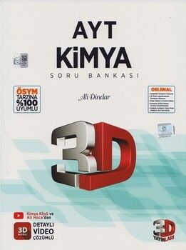 3D Yayınları AYT Kimya Soru Bankası