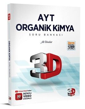 3D Yayınları AYT Organik Kimya Soru Bankası