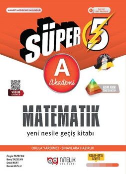 5.Sınıf (A) Süper Matematik Yeni Nesile Geçiş Kitabı