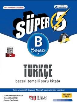 5.Sınıf (B) Süper Türkçe Soru Kitabı Beceri Temelli