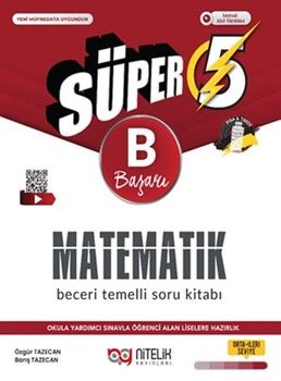5.Sınıf (B) Süper Matematik Soru Kitabı Beceri Temelli