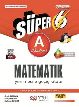 6.Sınıf (A) Süper Matematik Soru Kitabı Yeni Nesile Geçiş