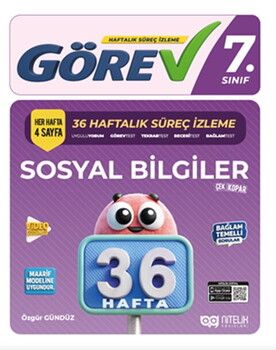 7.Sınıf Görev Sosyal Bilgiler (36 Hafta)