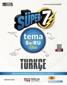 7.Sınıf Tema Türkçe Süper Soru Kitabı