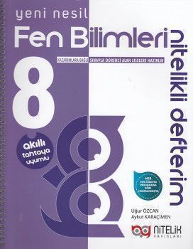 8.Sınıf Akıllı Defter Fen Bilimleri Yeni Nesil Nitelikli