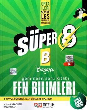 8.Sınıf (B) Süper Fen Bilimleri Soru Yeni Nesil