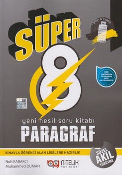 8.Sınıf (B) Süper Paragraf Soru Kitabı Yeni Nesil