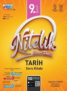 Nitelik Yayınları 9. Sınıf Tarih Beceri Temelli Soru Kitabı