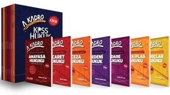 A Kadro Yayınları KPSS A Grubu Hukuk Konu Anlatım Seti