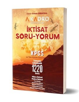 A Kadro Yayınları KPSS A Grubu İktisat Soru Yorum Soru Bankası