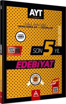 A Yayınları 2020 2024 AYT Edebiyat Son 5 Yıl Çıkmış Sorular