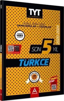 A Yayınları 2020 2024 TYT Türkçe Son 5 Yıl Çıkmış Sorular