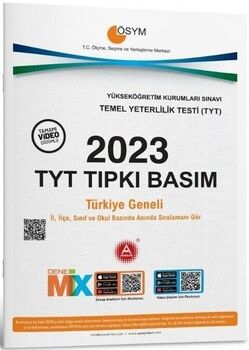 A Yayınları 2023 TYT Tıpkı Basım Çıkmış Sorular