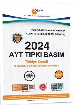 A Yayınları 2024 AYT Tıpkı Basım Çıkmış Sorular