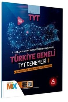 A Yayınları Türkiye Geneli TYT Denemesi 1 Özel ÖSYM Soruları