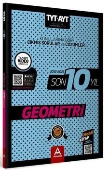 A Yayınları TYT AYT Geometri Son 10 Yıl Çıkmış Soru Ve Çözümleri (2012-2021)