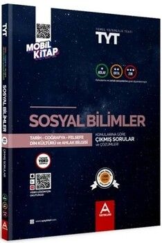 A Yayınları TYT Sosyal Bilimler Konularına ve Zorluk Derecelerine Göre Çıkmış Soru ve Çözümleri