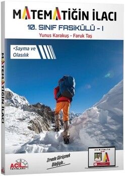 Acil Yayınları 10. Sınıf Matematiğin İlacı Fasikül Sayma ve Olasılık