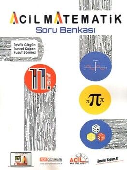 Acil Yayınları 11. Sınıf Acil Matematik Soru Bankası
