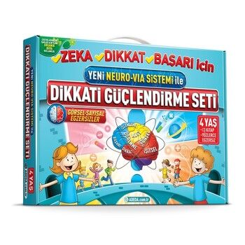 Adeda Yayıncılık Dikkati Güçlendirme Seti 4 Yaş