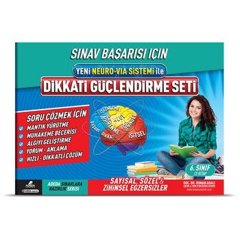 Adeda Yayıncılık Dikkati Güçlendirme Seti 12 Yaş
