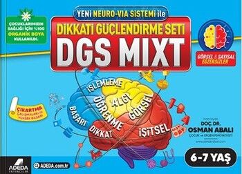 Adeda Yayıncılık Dikkati Güçlendirme Seti 6 7 Yaş