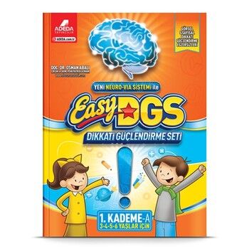 Adeda Yayınları Easy Dikkati Güçlendirme Seti 3 6 Yaş A