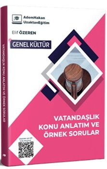 Adem Hakan KPSS Vatandaşlık Konu Anlatım ve Örnek Sorular