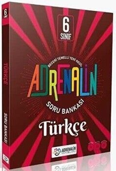 Adrenalin Yayınları 6. Sınıf Türkçe Soru Bankası