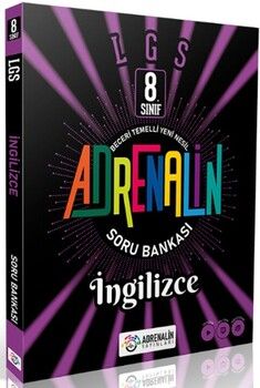 Adrenalin Yayınları 8. Sınıf LGS İngilizce Soru Bankası