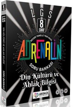 Adrenalin Yayınları 8. Sınıf LGS Din Kültürü ve Ahlak Bilgisi Soru Bankası