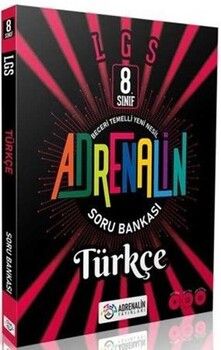 Adrenalin Yayınları 8. Sınıf LGS Türkçe Soru Bankası