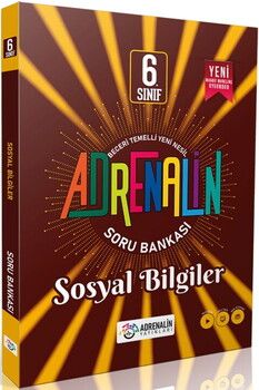 Adrenalin Yayınları 6. Sınıf Sosyal Bilgiler Soru Bankası