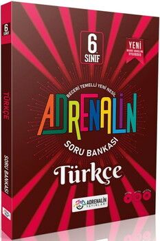Adrenalin Yayınları 6. Sınıf Türkçe Soru Bankası