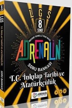 Adrenalin Yayınları 8. Sınıf LGS T.C. İnkılap Tarihi ve Atatürkçülük Soru Bankası