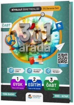Akademi Denizi ÖABT Biyoloji Öğretmenliği 3 lü Deneme