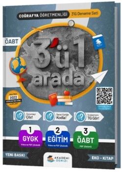 Akademi Denizi ÖABT Coğrafya Öğretmenliği 3 lü Deneme