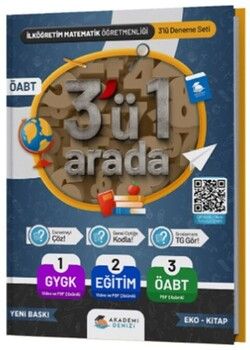 Akademi Denizi ÖABT İlköğretim Matematik Öğretmenliği 3 lü Deneme