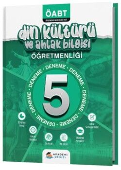 Akademi Denizi ÖABT Din Kültürü ve Ahlak Bilgisi Öğretmenliği 5 li Deneme