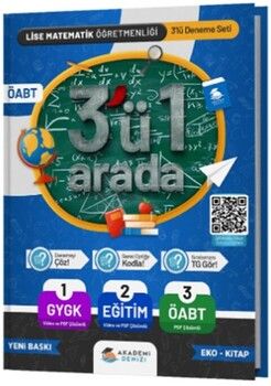 Akademi Denizi ÖABT Lise Matematik Öğretmenliği 3 lü Deneme
