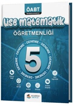 Akademi Denizi ÖABT Lise Matematik Öğretmenliği 5 Deneme