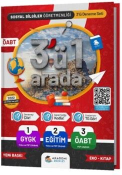 Akademi Denizi ÖABT Sosyal Bilgiler Öğretmenliği 3 lü Deneme