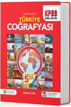 Akademi Denizi KPSS Haritalarla Türkiye Coğrafyası